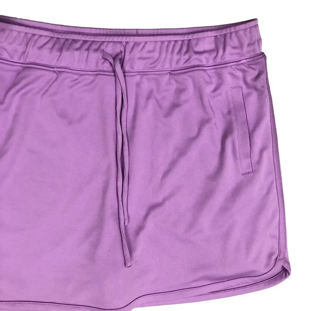 Callaway Golf Tennis Stretching Pull On Pockets Purple Skirt Skort NWOT